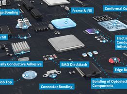 Circuito stampato con le soluzioni adesive di Panacol