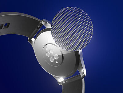 Adesivi uv utilizzata per le microlenti sui sensori degli smart watch